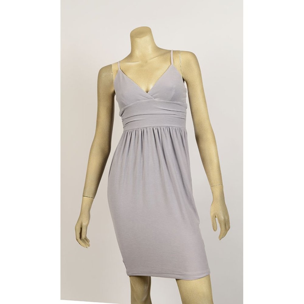 NEW JAMES PERSE GRAY DRESS SZ 0